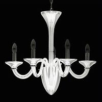 люстра дизайнерская index белая, хром в Нижневартовске