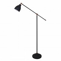 торшер arte lamp braccio a2054pn-1bk в Нижневартовске