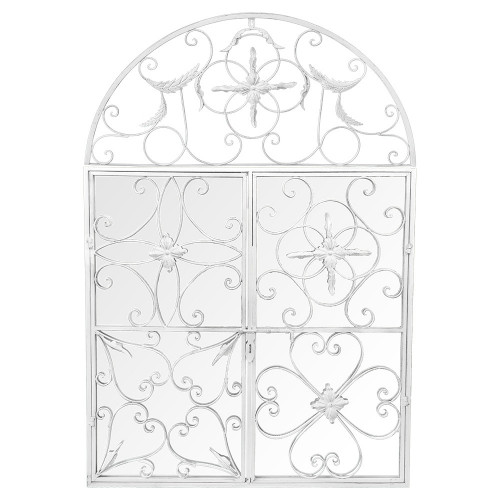 зеркало-окно со ставнями настенное белое бизе в Нижневартовске