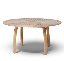 модена круглый стол из тика, 150 см. в Нижневартовске