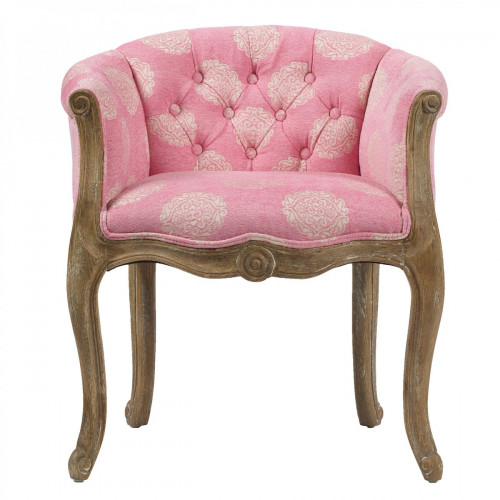 кресло cabriole elizabeth светло-розовое в Нижневартовске