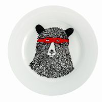 большая тарелка мишка в маске в Нижневартовске