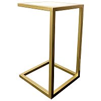 прикроватный столик с мраморной столешницей, золото в Нижневартовске