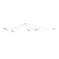 потолочный светильник spider 5 ламп белый в Нижневартовске