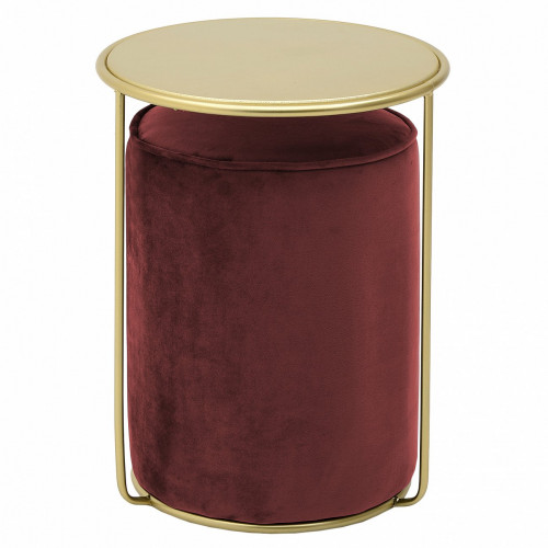 стол и пуф b&g красный в Нижневартовске