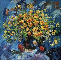 картина маслом летние цветы в Нижневартовске