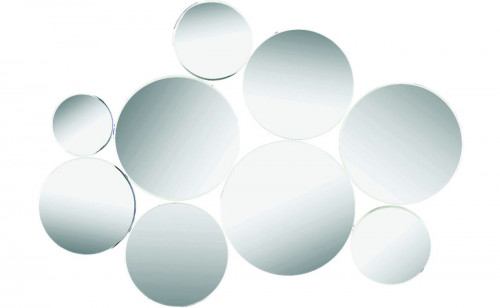 зеркальное панно настенное круги cloud i в Нижневартовске