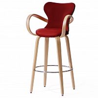 стул барный apriori s красный с бежевыми ножками в Нижневартовске
