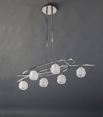 подвесная люстра mantra loop chrome 1801 в Нижневартовске