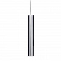 подвесной светодиодный светильник ideal lux ultrathin sp1 small round cromo в Нижневартовске