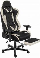компьютерное кресло woodville kano черное / кремовое в Нижневартовске