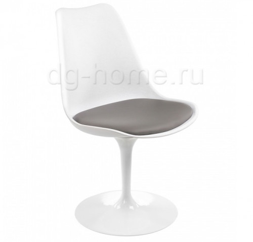 стул tulip белый / серый в Нижневартовске
