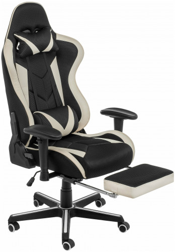 компьютерное кресло woodville kano черное / кремовое в Нижневартовске