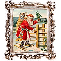 картина «с новым годом!» в раме «амели силвер», версия 13 в Нижневартовске