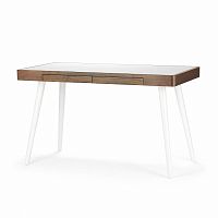 письменный стол home/work коричневый в Нижневартовске