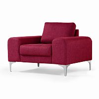 кресло vittorio, красное в Нижневартовске