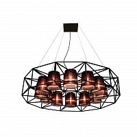 люстра дизайнерская splitsecond черная коричневая в Нижневартовске