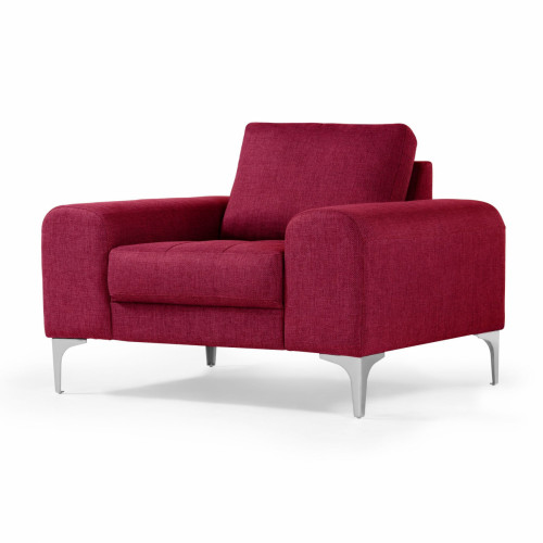 кресло vittorio, красное в Нижневартовске