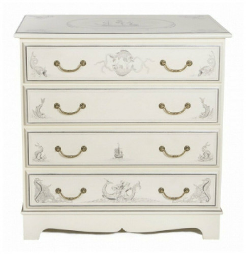 комод с росписью морское путешествие. студия анастасии немоляевой. в Нижневартовске