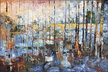 картина маслом осенний лес - 3 в Нижневартовске