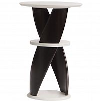 стол барный virtuos d подстолье: береза/тон венге, столешница: эмаль белая в Нижневартовске