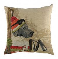подушка с картинкой ski dogs labrador в Нижневартовске