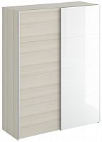 шкаф-купе slide 1700 ясень и белое стекло в Нижневартовске