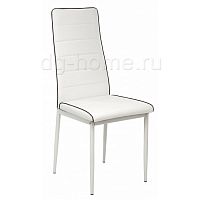 стул dc2-001 белый с черной окантовкой в Нижневартовске