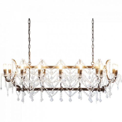 подвесная люстра chateau коричневая в Нижневартовске