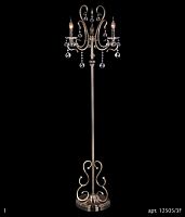 торшер eurosvet 12505/3f античная бронза strotskis в Нижневартовске