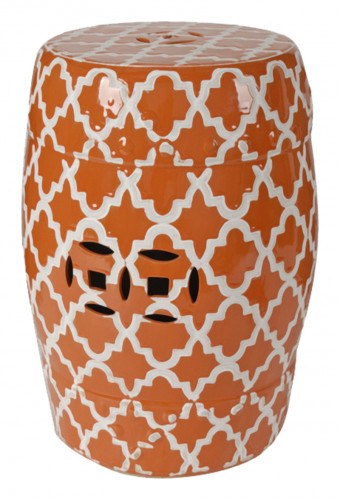 керамический столик-табурет istanbul stool оранжевый в Нижневартовске