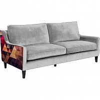 диван triangle silver by james soares прямой серый в Нижневартовске