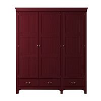 трехстворчатый шкаф bordo красный в Нижневартовске