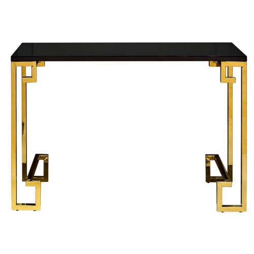 консоль 120*40*78см золото, черная в Нижневартовске