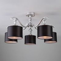 потолочная люстра eurosvet ofelia 60070/5 серебро в Нижневартовске