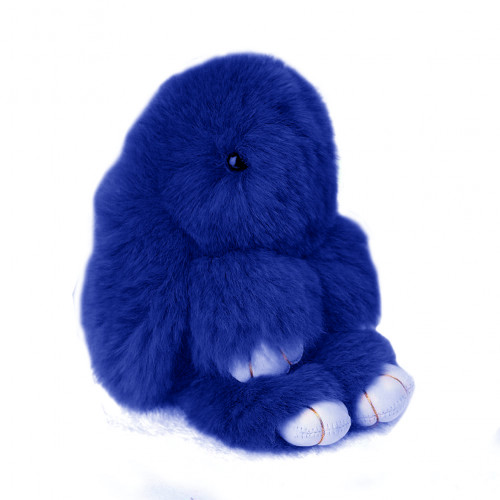 меховой зайка брелок синий в Нижневартовске