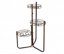 подставка для цветов kaskad 2 медь коричневая в Нижневартовске