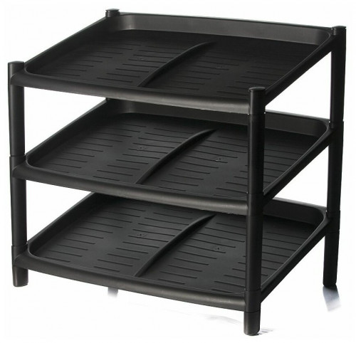 этажерка для обуви элит, 3 полки полимербыт в Нижневартовске