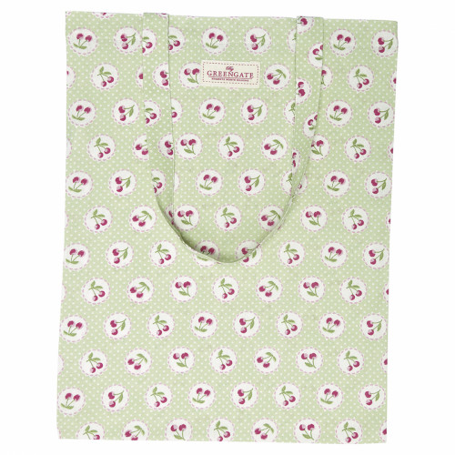 сумка хлопковая cherry berry p.green в Нижневартовске