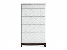 высокий комод case светло-серый гравировка 11 серый в Нижневартовске