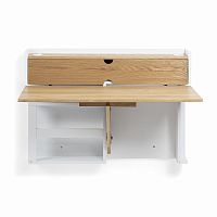 настенный письменный стол cathly 100x74 натуральный шпон в Нижневартовске