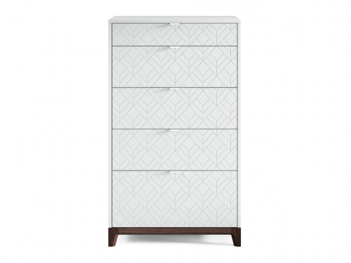 высокий комод case светло-серый гравировка 11 серый в Нижневартовске