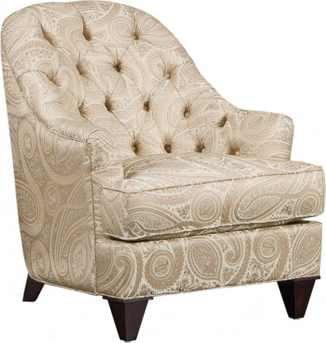 кресло mestre бежевое с узором в Нижневартовске