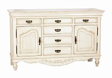 комод марсель на 6 ящиков и 2 двери молочно-белый в Нижневартовске