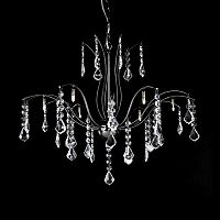 люстра md61005-8a от illuminati прозрачная/ хром в Нижневартовске