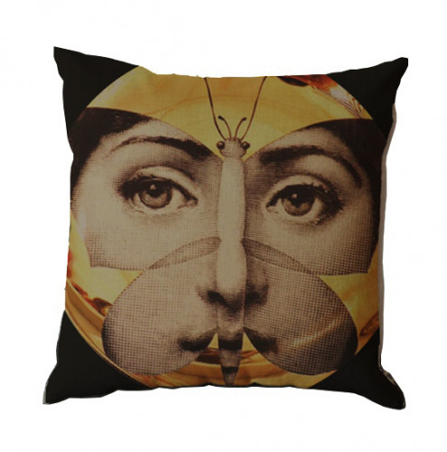подушка с портретом лины пьеро форназетти butterfly в Нижневартовске