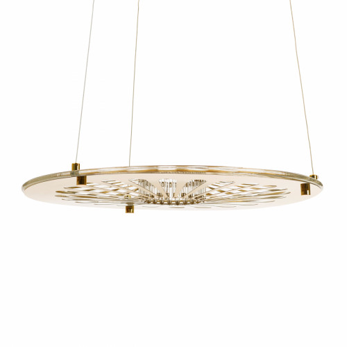 потолочный светильник disc светло-коричневый круглый в Нижневартовске