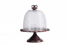 сервировочный поднос с куполом crystal dome dark grande в Нижневартовске