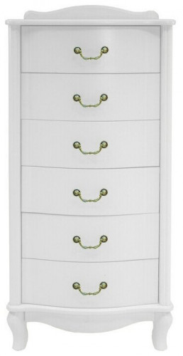 комод мебелик джульетта узкий 6 ящиков в Нижневартовске