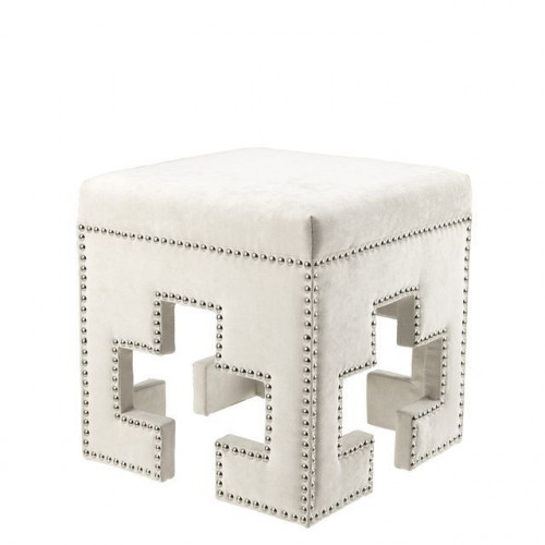 пуф baglioni от eichholtz белый в Нижневартовске